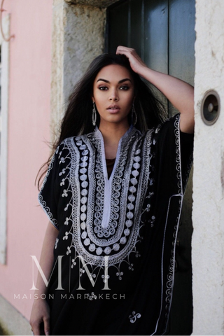 White Berber Moroccan Kaftan