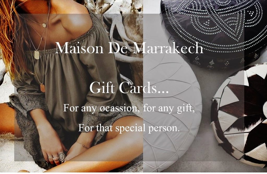 Maison de Marrakech Gift Card