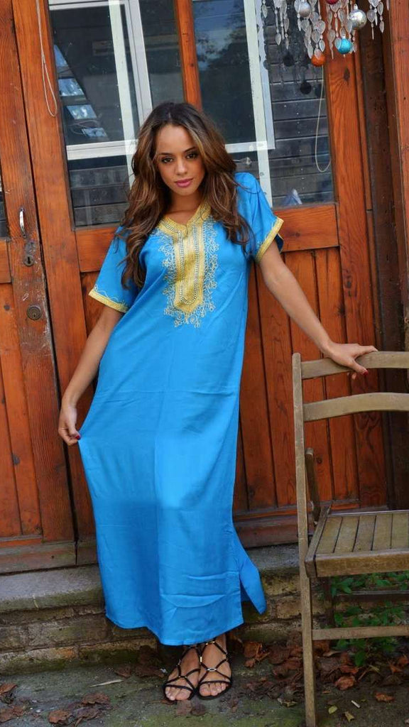 Turquoise Resort Kaftan Fez Style - Maison De Marrakech