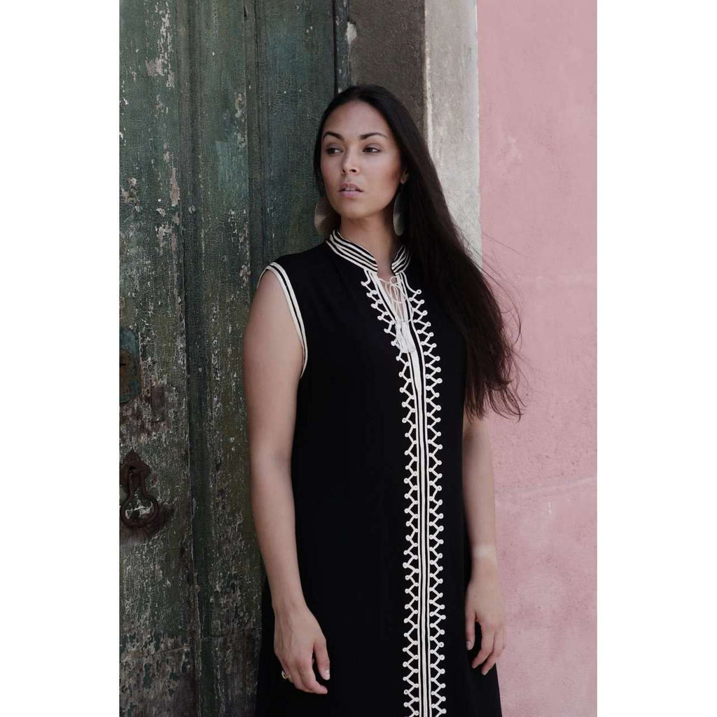 Black & White Zigzag Boho Kaftan Caftan Loungewear - Moroccan Kaftan,Black & White Zigzag Boho Kaftan Caftan Loungewear - Moroccan Kaftan