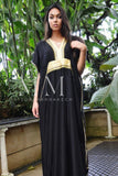 Black Gold Marine Kaftan