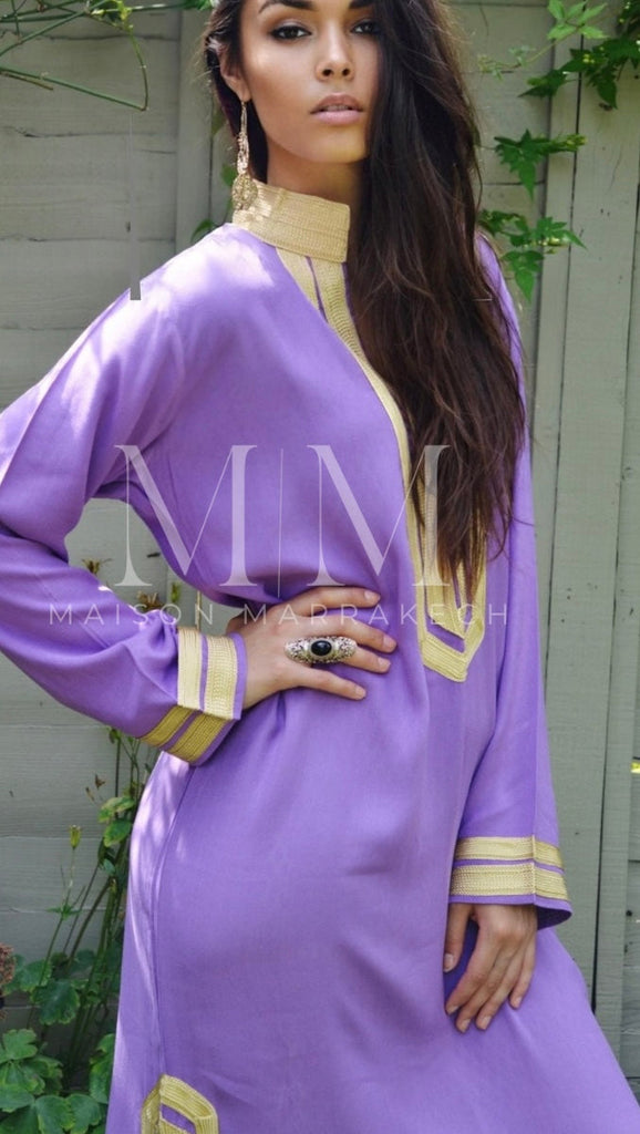 Mariam Style Lilac Kaftan