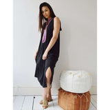 Black Marrakech Bohochic Tee Kaftan Caftan - Maison De Marrakech