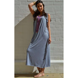 Grey Marrakech Bohochic Tee Kaftan Caftan - Maison De Marrakech