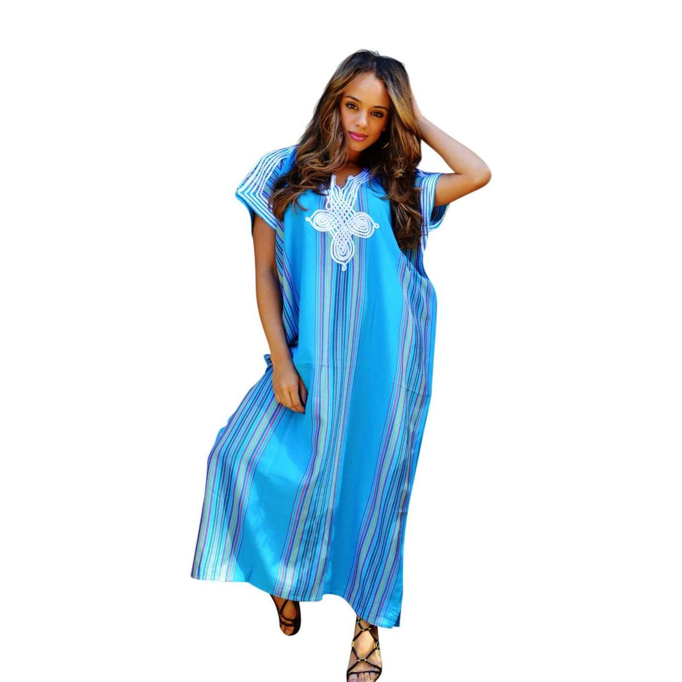 Beach Wedding Kaftans Bridesmaids Caftan Kaftan Turquoiseperfect for