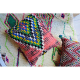 Berber Pattern Kilim Cushions-lumbar, vintage cushions No.2019C - Maison De Marrakech