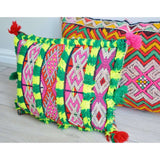 Pattern Kilim Cushions-lumbar, vintage cushions No.2019 H - Maison De Marrakech