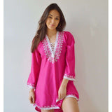 Pink Traditional Marrakech Tunic - Maison De Marrakech