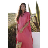 New Pink Berber Kaftan,New Pink Berber Kaftan