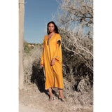 Adriana Yellow Moroccan Kaftan, Maxi Dress,Adriana Yellow Moroccan Kaftan, Maxi Dress