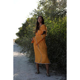 Adriana Yellow Moroccan Kaftan, Maxi Dress,Adriana Yellow Moroccan Kaftan, Maxi Dress