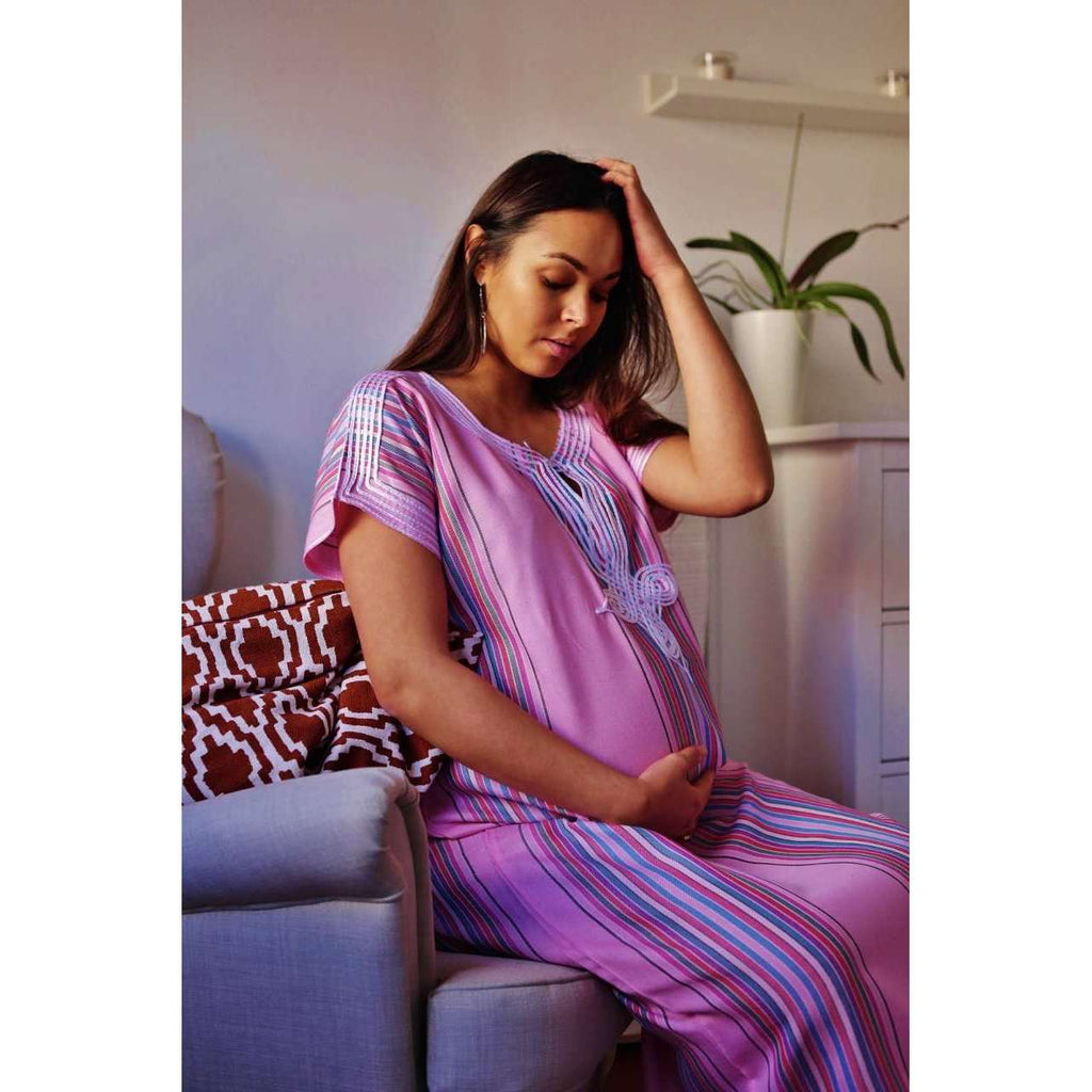 Pink Bedouin Kaftan,Pink Bedouin Kaftan