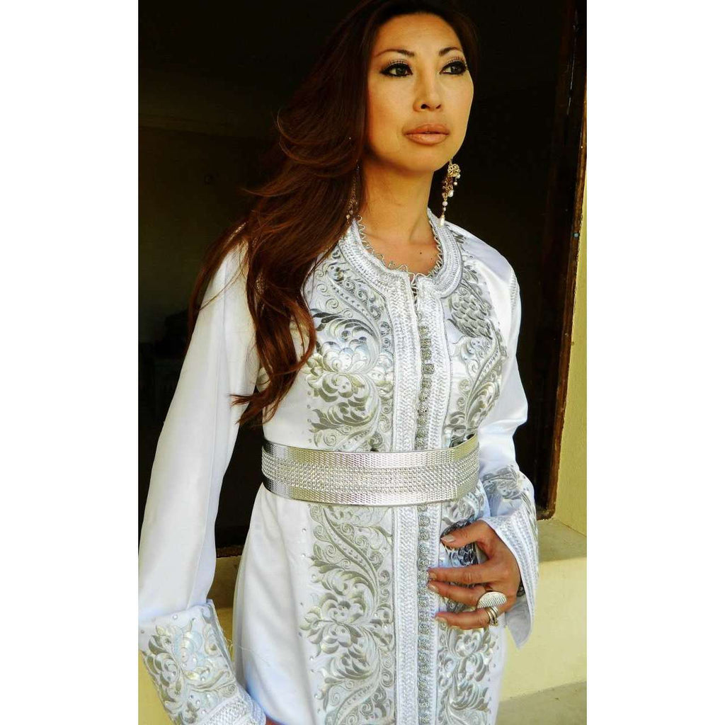 Moroccan Takchita Party Kaftan-Aziza - Maison De Marrakech