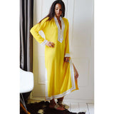 Yellow Kaftan-Mariam Style - Maison De Marrakech