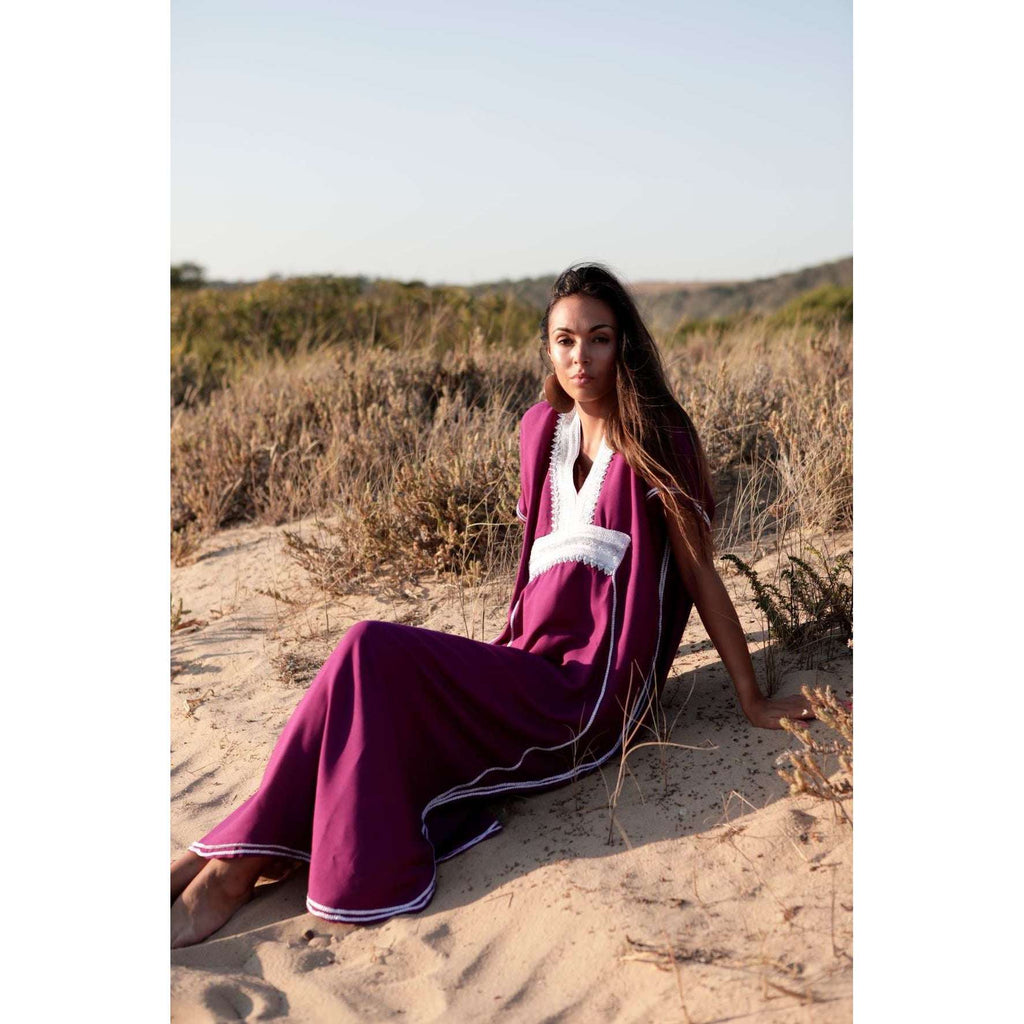 Purple Marine Marrakech Lounge Kaftan Caftan, Vacation Dress, Moroccan Kaftan,Purple Marine Marrakech Lounge Kaftan Caftan, Vacation Dress, Moroccan Kaftan